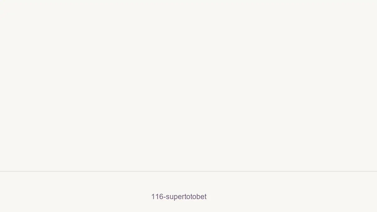 116 Supertotobet