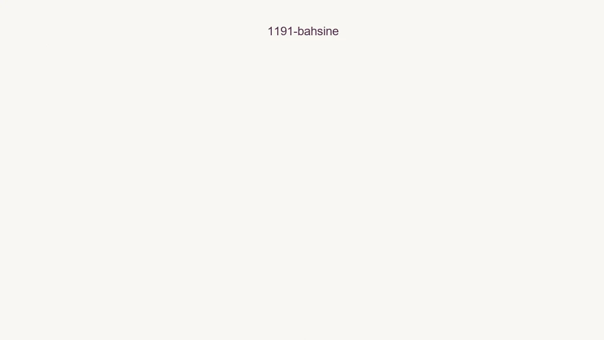 1191 Bahsine