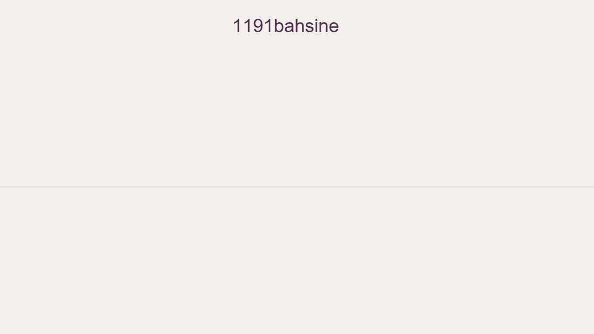 1191bahsine