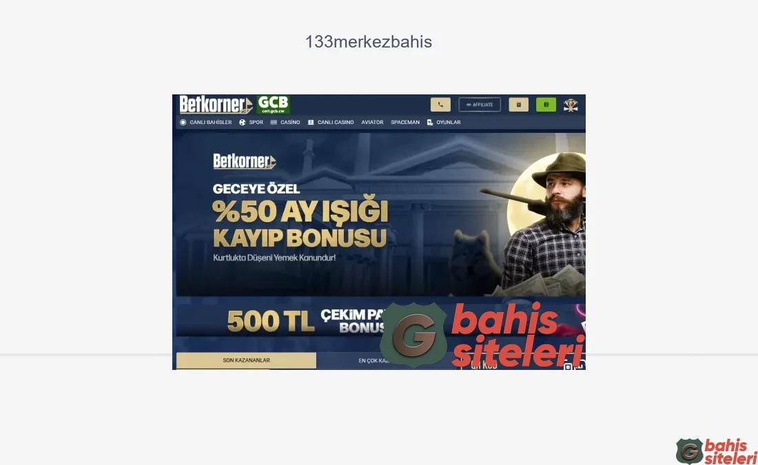 133Merkezbahis