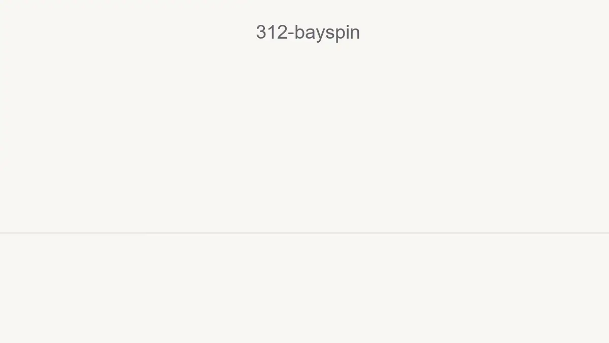 312 Bayspin