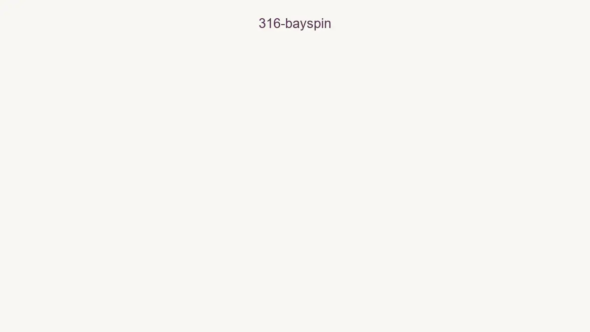 316 Bayspin