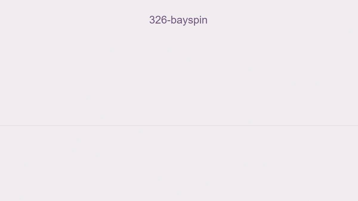 326 Bayspin