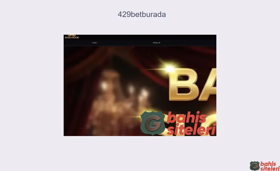 429Betburada