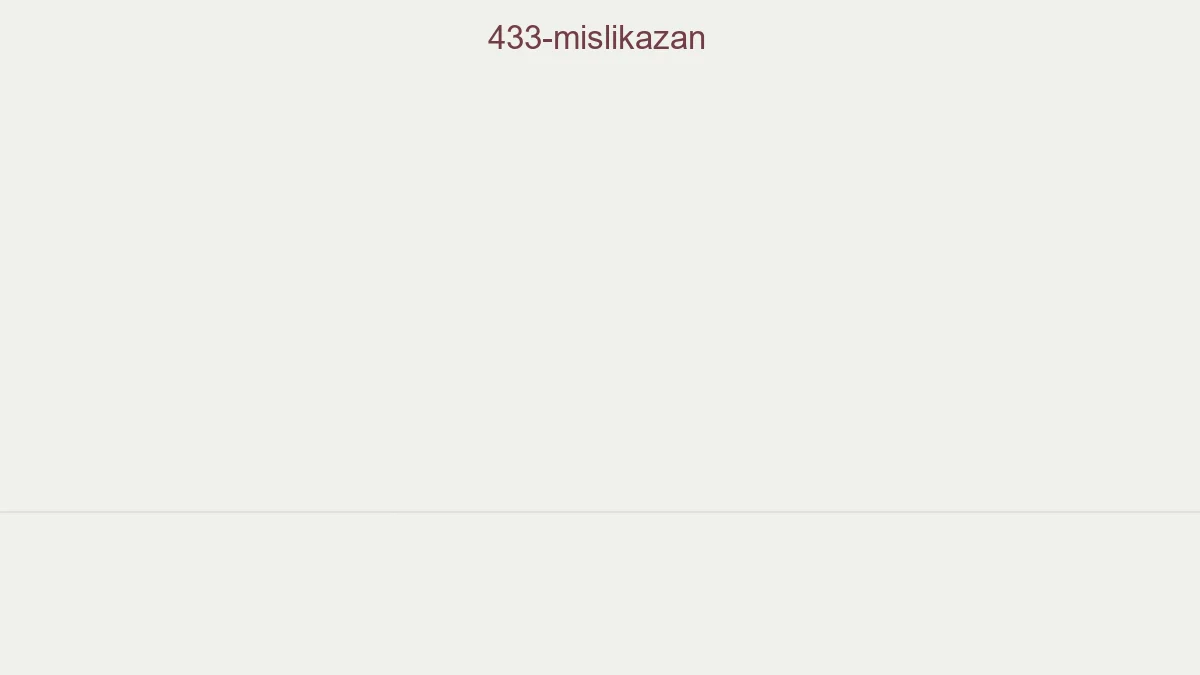 433 Mislikazan