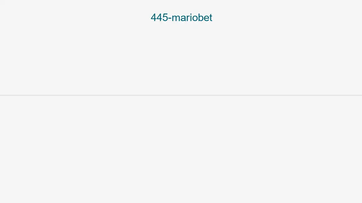 445 Mariobet