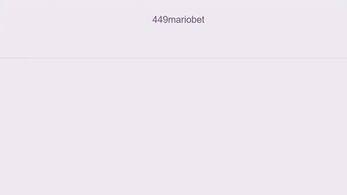 449mariobet
