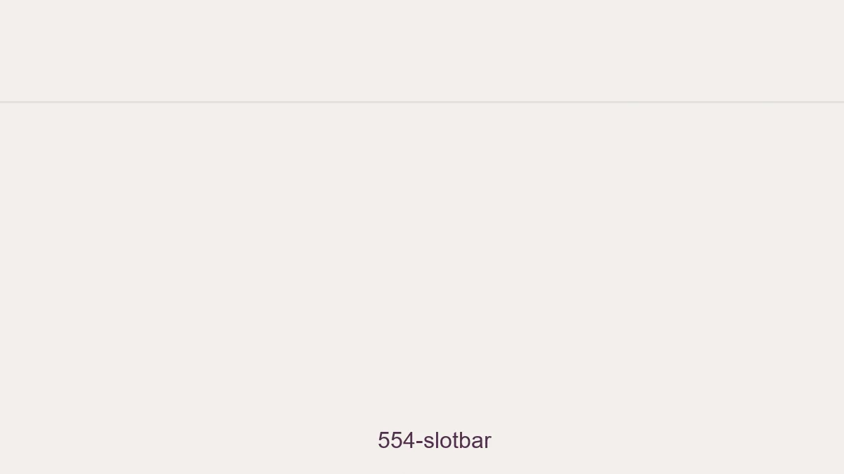 554 Slotbar