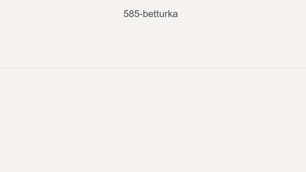 585 Betturka