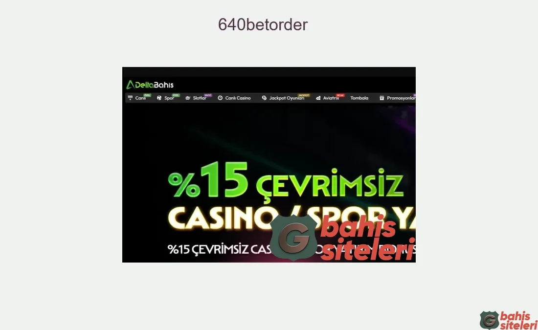 640Betorder