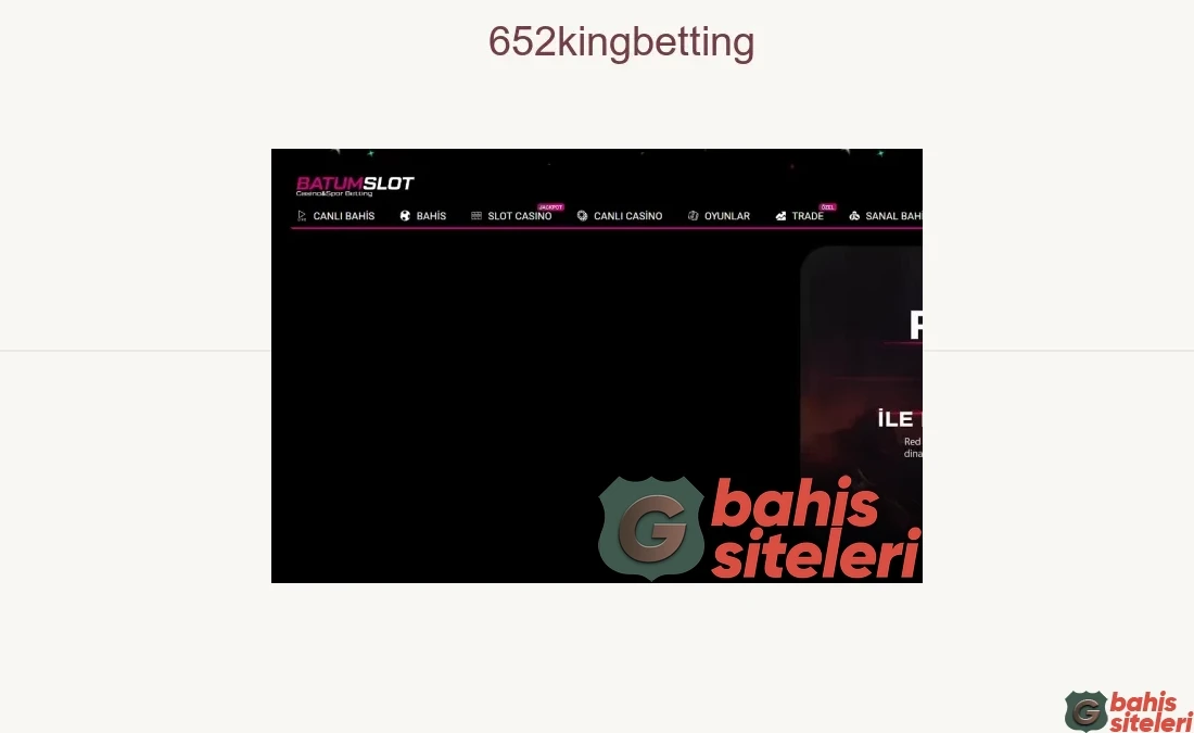 652Kingbetting
