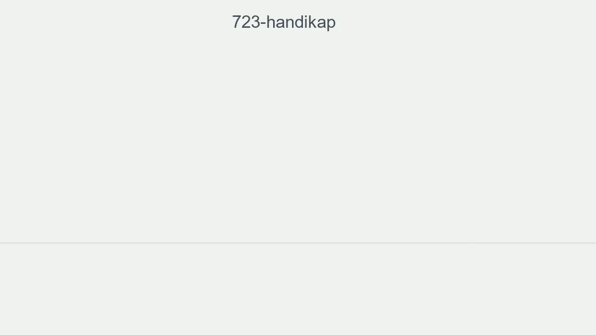 723 Handikap