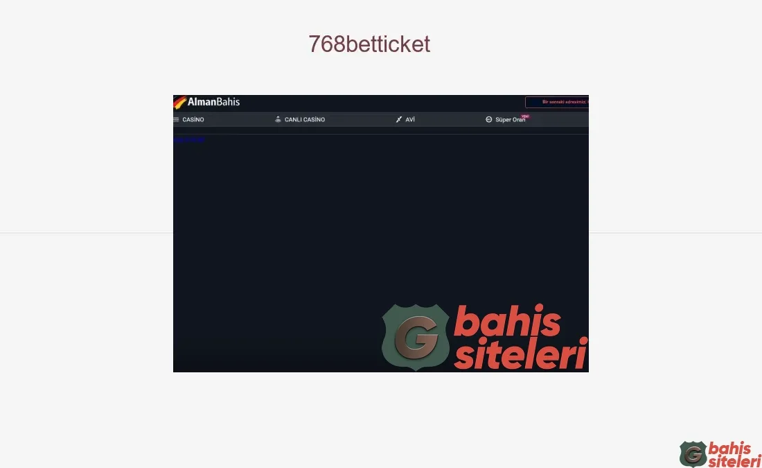 768Betticket