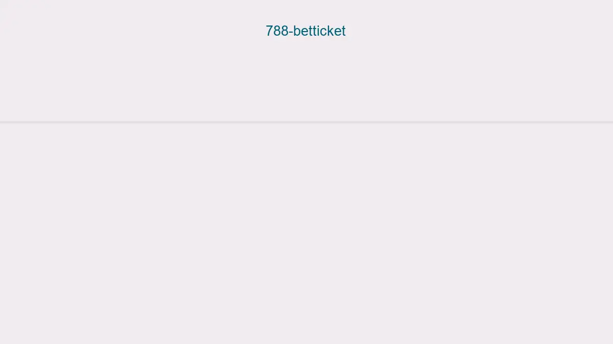 788 Betticket