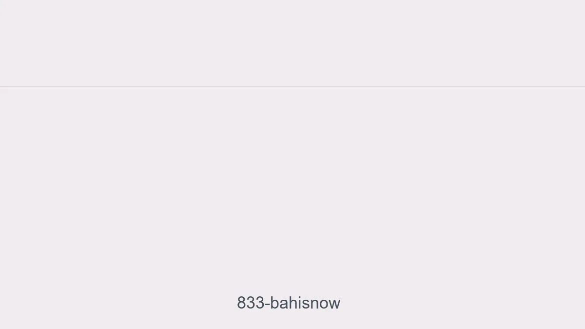 833 Bahisnow
