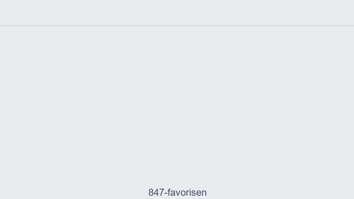 847 Favorisen