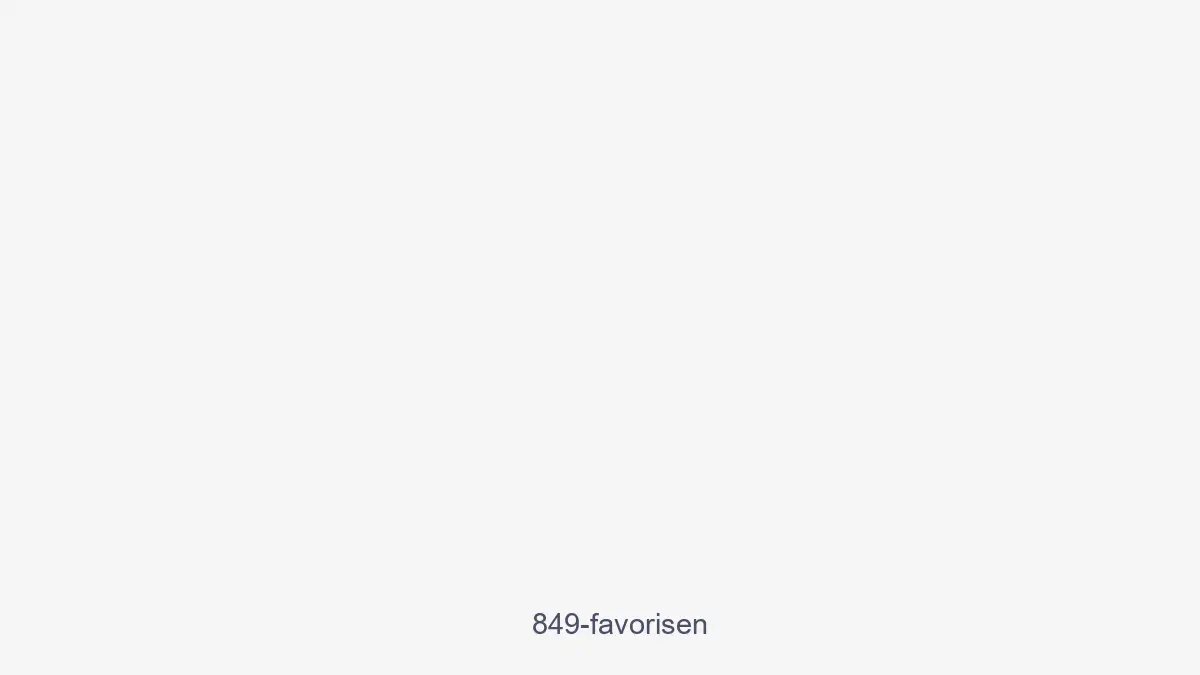 849 Favorisen