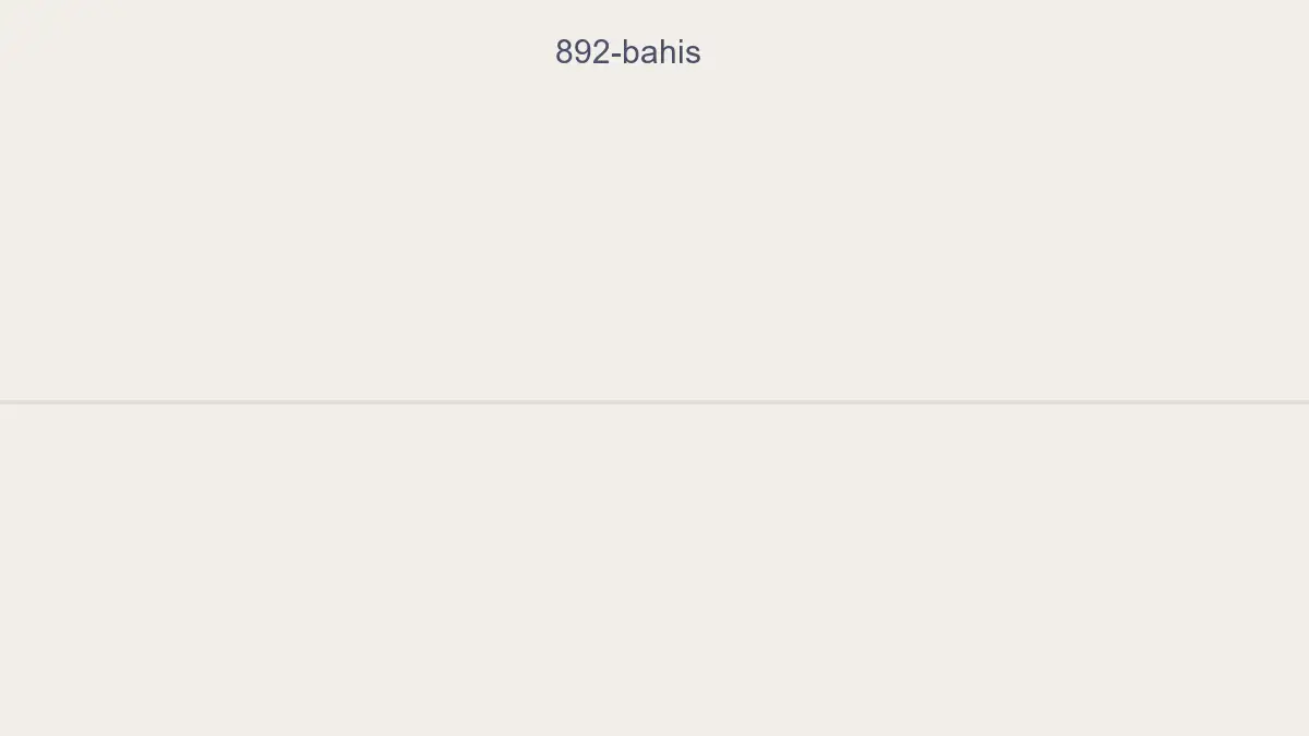 892 Bahis