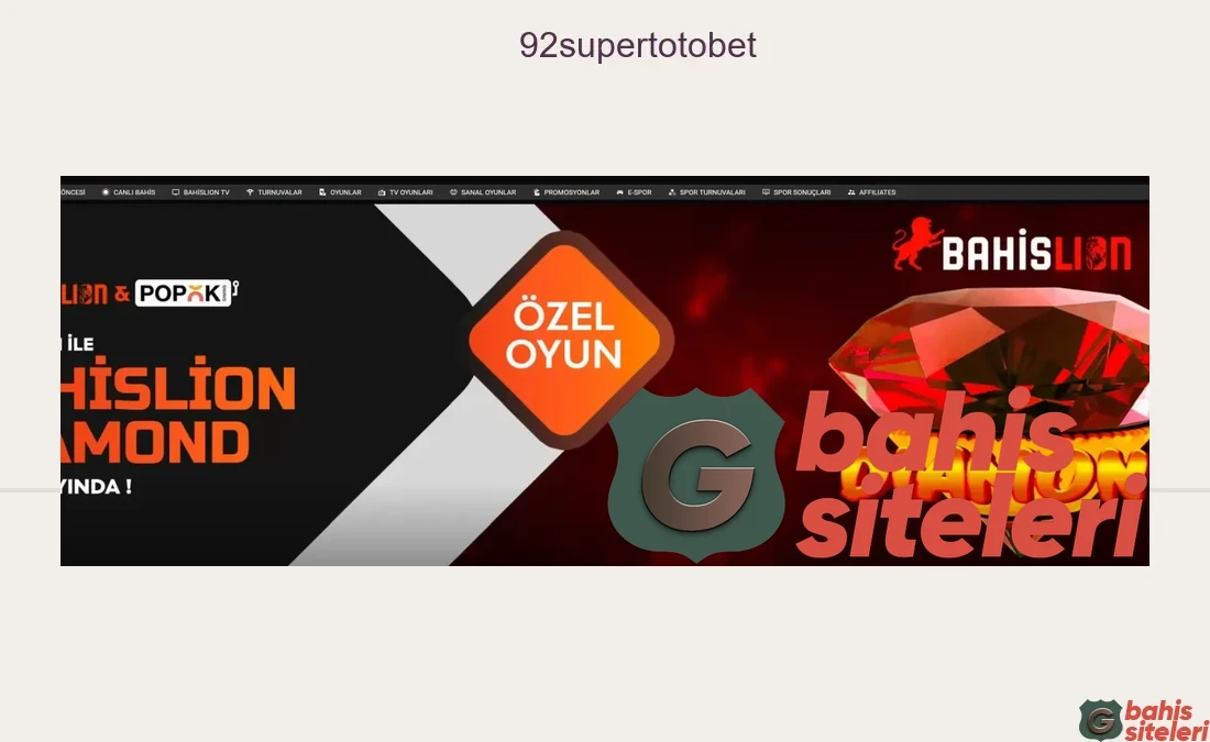 92Supertotobet