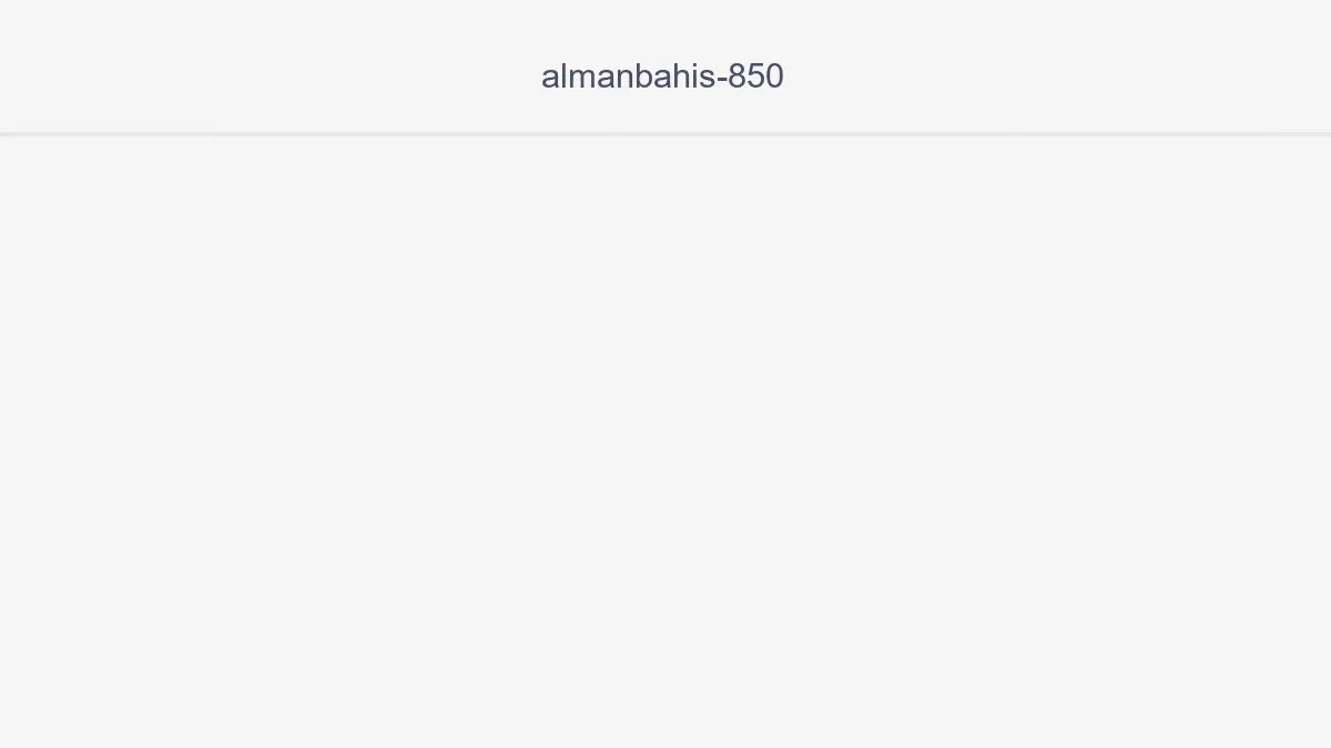 Almanbahis 850