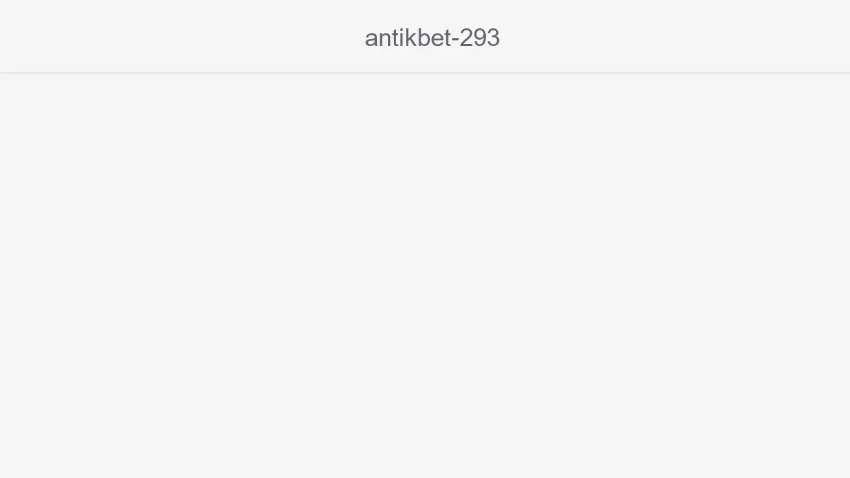 Antikbet 293