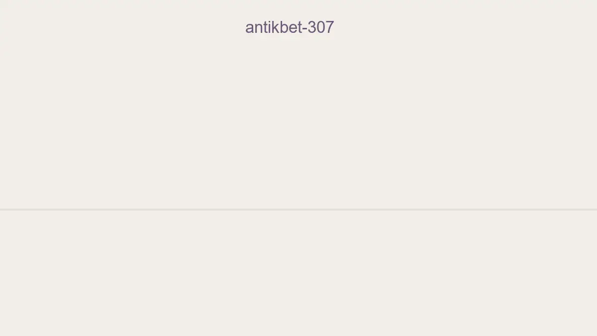 Antikbet 307