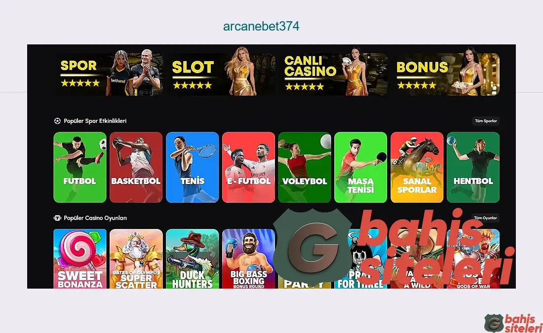 Arcanebet374