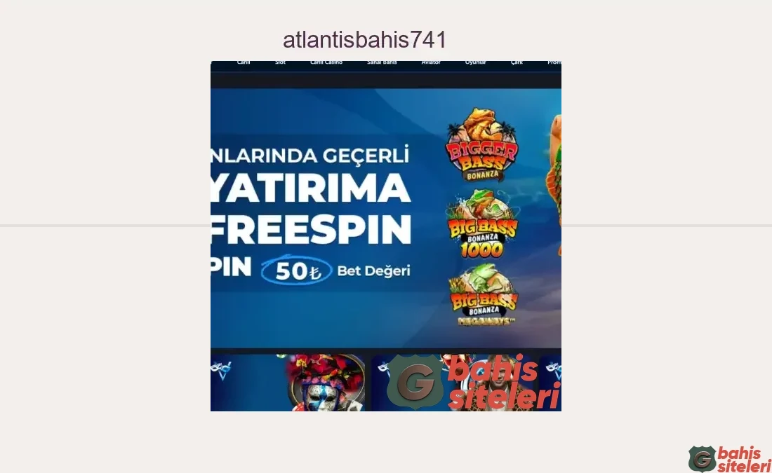 Atlantisbahis741