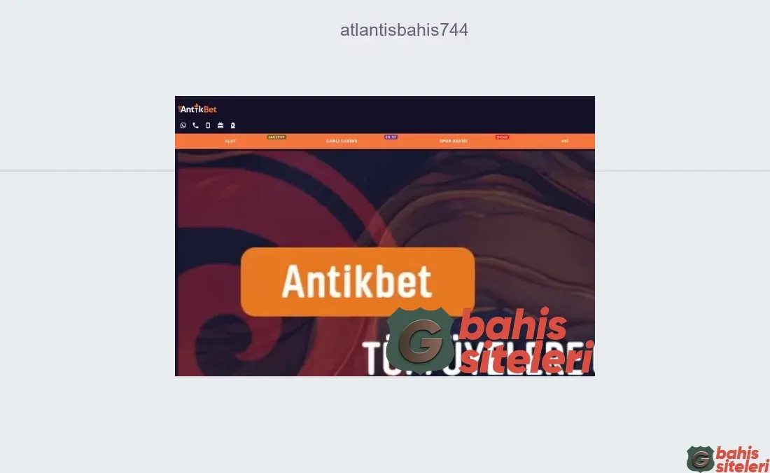 Atlantisbahis744