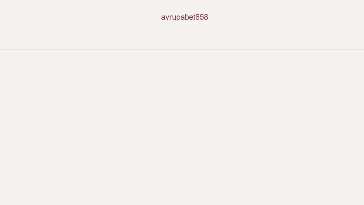 Avrupabet658