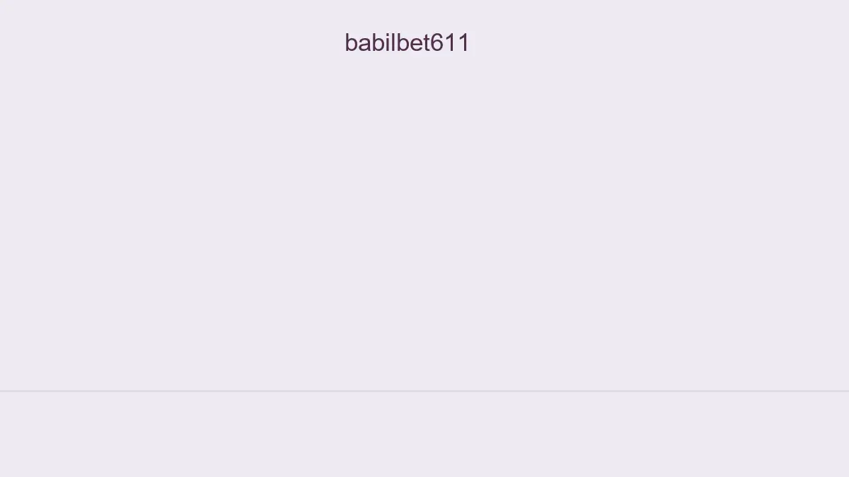 Babilbet611