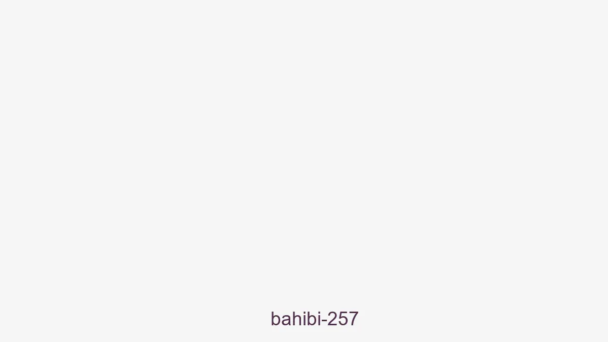 Bahibi 257