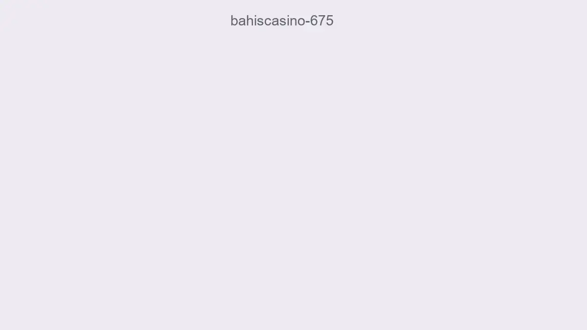 Bahiscasino 675