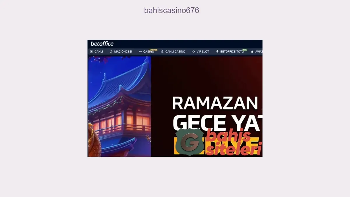 Bahiscasino676