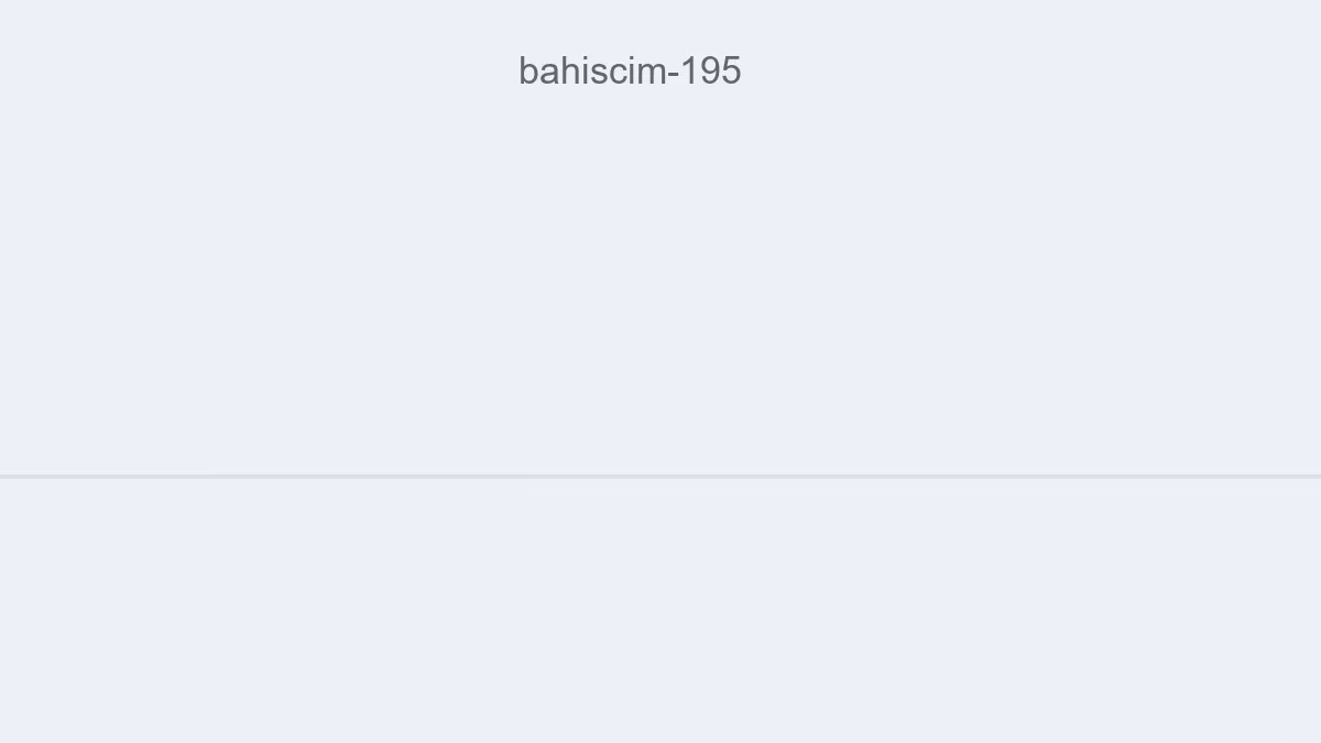 Bahiscim 195
