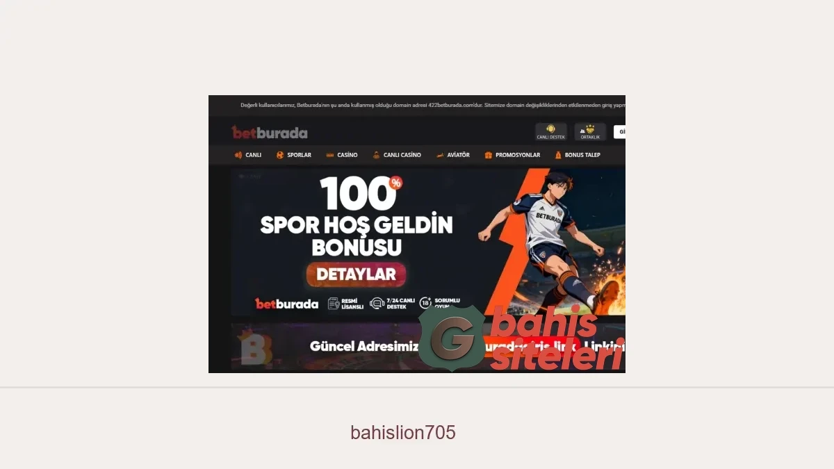 Bahislion705