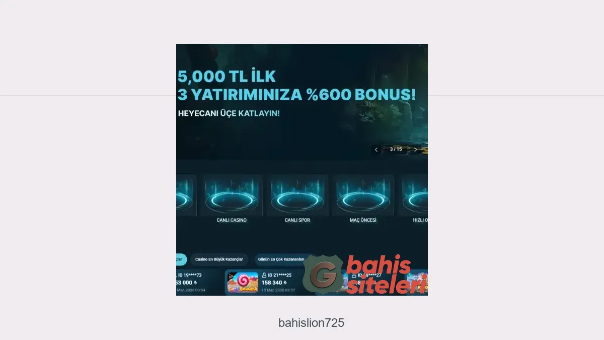 Bahislion725