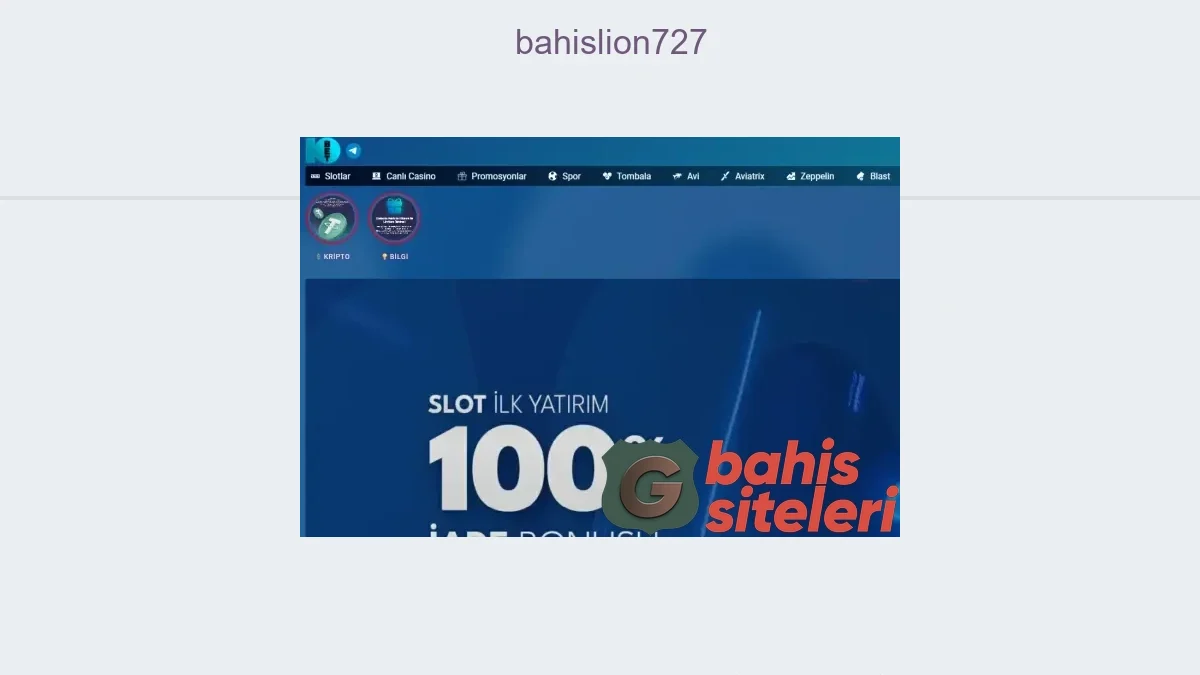 Bahislion727