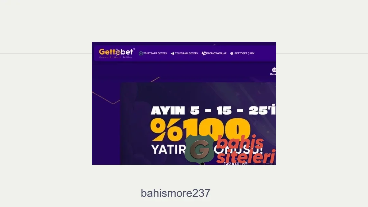 Bahismore237