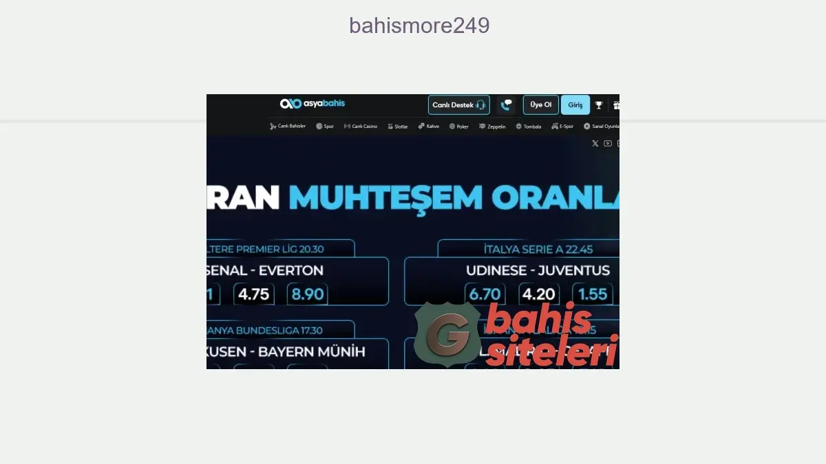 Bahismore249