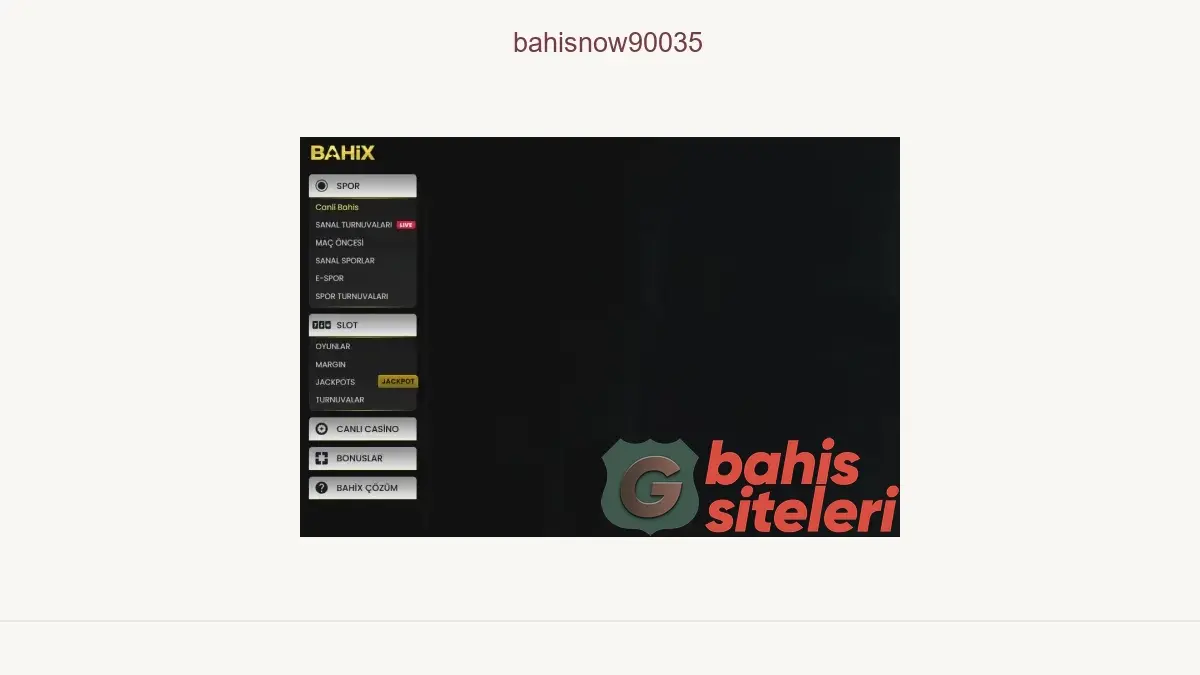 Bahisnow90035