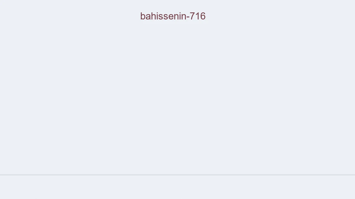 Bahissenin 716