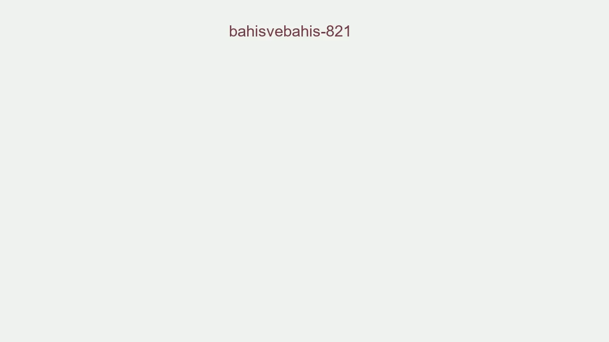 Bahisvebahis 821