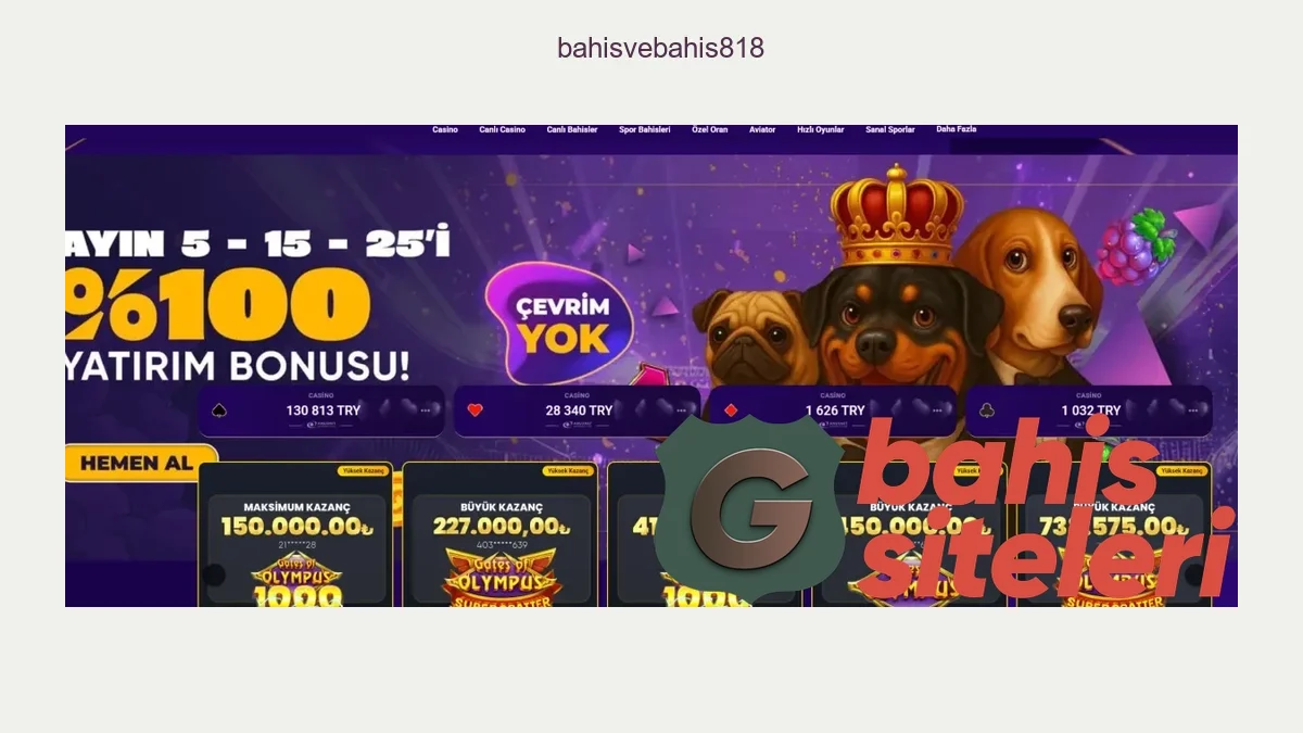 Bahisvebahis818