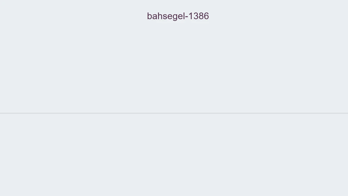 Bahsegel 1386
