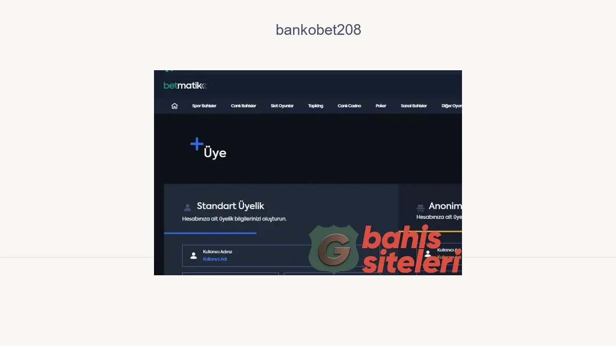 Bankobet208