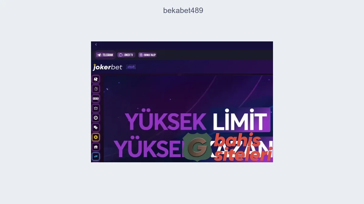 Bekabet489