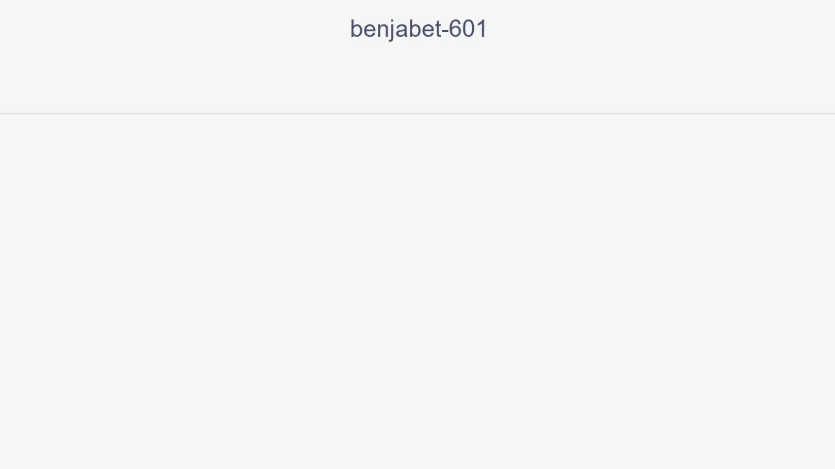 Benjabet 601
