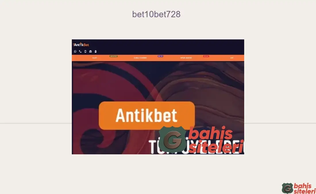 Bet10bet728