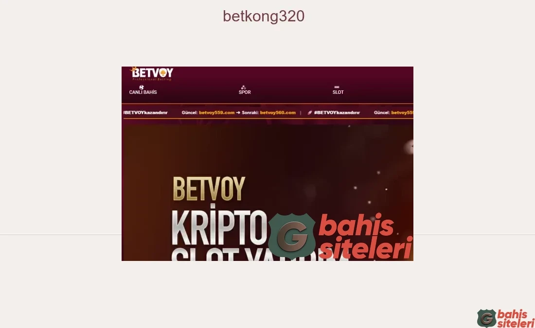Betkong320